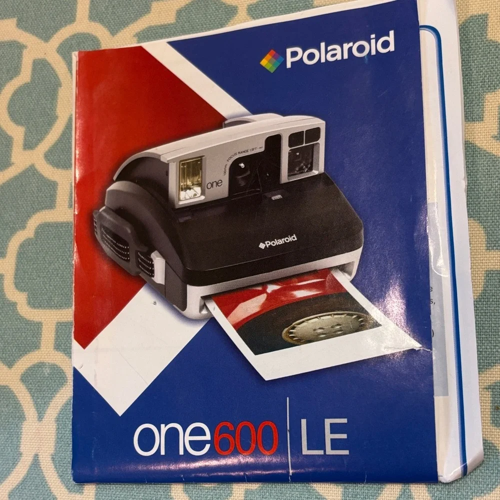 Polaroid Black and Silver Film Camera